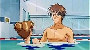 Shy anime teen babe gets wet pussy fingered