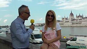 brit amateur in stockings