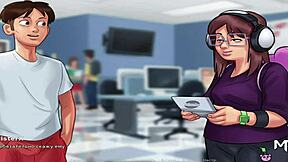 Summertime Saga - Crashed In Barn After Hot Sex