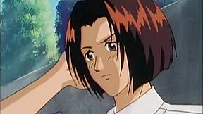 Shy anime teen babe gets wet pussy fingered