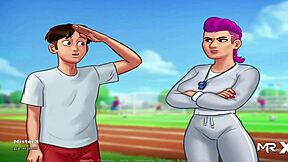 Summertime Saga - Crashed In Barn After Hot Sex