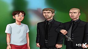 Summertime Saga - Crashed In Barn After Hot Sex