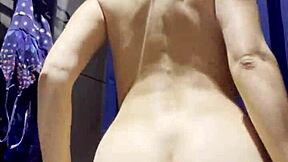 hidden camera catches latina in dressing room surprise