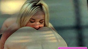 Can Aiden Ashley and Goth Charlotte reach orgasms eating pussy outdoors?