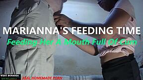 Is Mariana's Mouth Full Of Cum From Deepthroat Or Handjob?