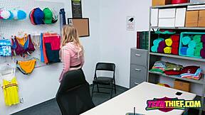 hey cutie, wanna pay for stealin with that naughty mouth?