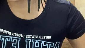 young girl fucks best friend in bathroom