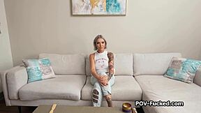 Pov fucking that super hot tattooed blonde 😍