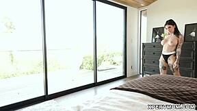 Tattooed Busty Stepmom Joanna Angel Fucks Her Stepson Alex Jetts!