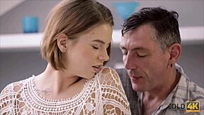 Old Wise Man Seduces Young Beauty, Care to Watch?