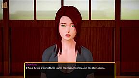 I played an erotic game with my new teen family member.