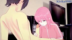 hitori got intense sex - bocchi the rock hentai