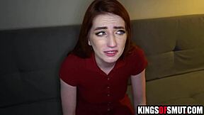 Insecure Brace Faced Step Sister Asking Step Brother For A Fuck