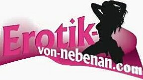 German amateur couple shoots first porno at home! Girlfriend and boyfriend with monster cock!