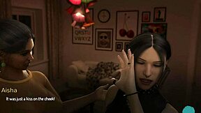 Aisha's thicc body in college roleplay