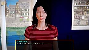 My new family episode with redhead and brunette.