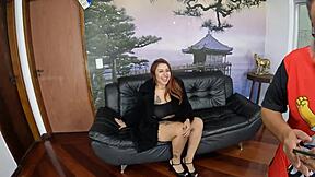 She wants double penetration, so I lace her tight ass