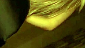 Why masturbates big tits blonde in shower with heels?