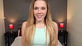 Hollie Mack chokes hard on thick cock