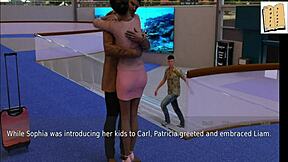 A wife and stepmother share big tits and ass in amateur fun.