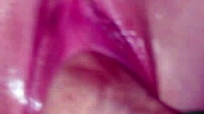 Blonde teen gets her pussy fucked hard in detailed scene.