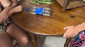 The Sexy Blonde Niece With Big Ass Feels Emotional Pleasure Having Sex In Kitchen With Lucky Uncle