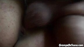 pigtailed brunette gets banged and jizzed outdoors hard 😜