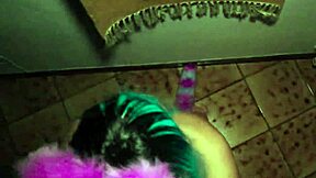 Enchanted creature of christmas makes me cum with her magical body.