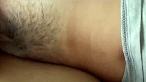 Rich couple enjoys intimate homemade moments together