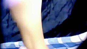 couldn’t believe my student did this, spying on her wild homemade act