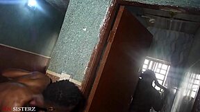 Comedy man fucks wife in bathroom