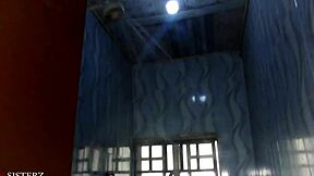 Comedy man fucks wife in bathroom