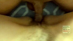 Deflowering tight young latina in homemade cheating scene