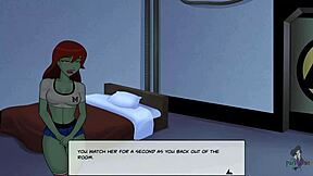 Cheshire and Artemis in cosplay, ready for lesbian fingering fun?