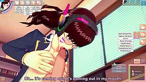 D Va Gets Fucked In The Room