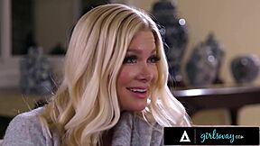 Recovering Milf Has Rough Sex With Stepbae On Girlsway