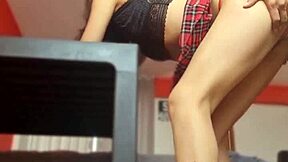 Spying on Secretary Nataly at Mexico's Government Office