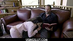 Hey, freeuse Latina teen Cierra Bell and Violet Starr banged during law firm interview!