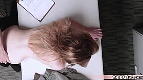 Pretty Blonde Shoplifter Teen 18+, Pay with That Tight Pussy Now?