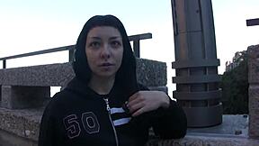 Fucking Spanish Teen in Public Near Monastery