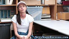 This real shoplifter gets caught riding a rod