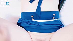 what's the pretty thai teen doing in that uniform, getting creampied by police?