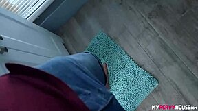 Gia teen manipulated into doggystyle and cowgirl