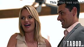 Ryan Driller Converts Shy Wife Rachael Cavalli and Chloe Surreal Bi