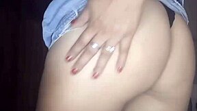 She sends me videos of dildo play under her skirt!