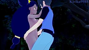 iris and erika have intense sex in pokemon hentai creampie