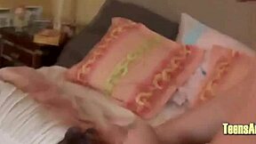 Teen 18+ Sucks Boyfriend's Big Cock Then Fucks