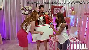 Pin the Sock on the Cock with April Olsen and Lauren Phillips