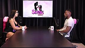 will mastro discusses fetish in sheer red lingerie