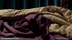 Butler fucks busty babe in tight bondage, so wild! 😈